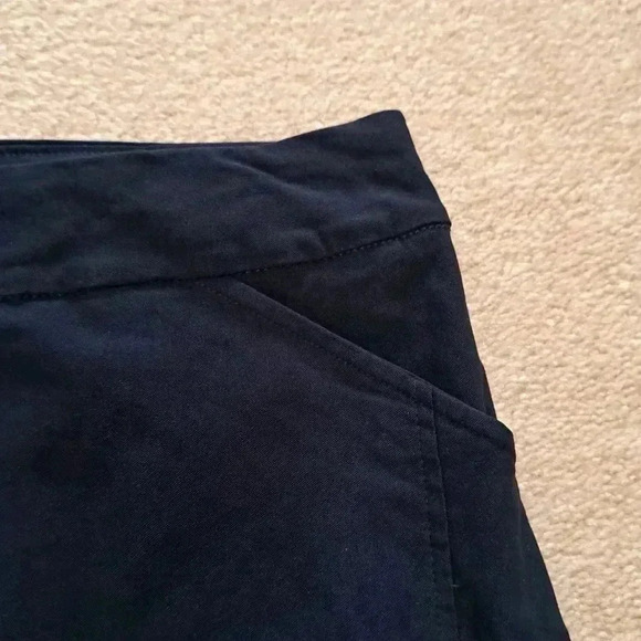 ❤ S.C.& Co. Navy Blue Pull On Skort Size 6 Stretch Woven Skirt lined with Shorts - Picture 8 of 15